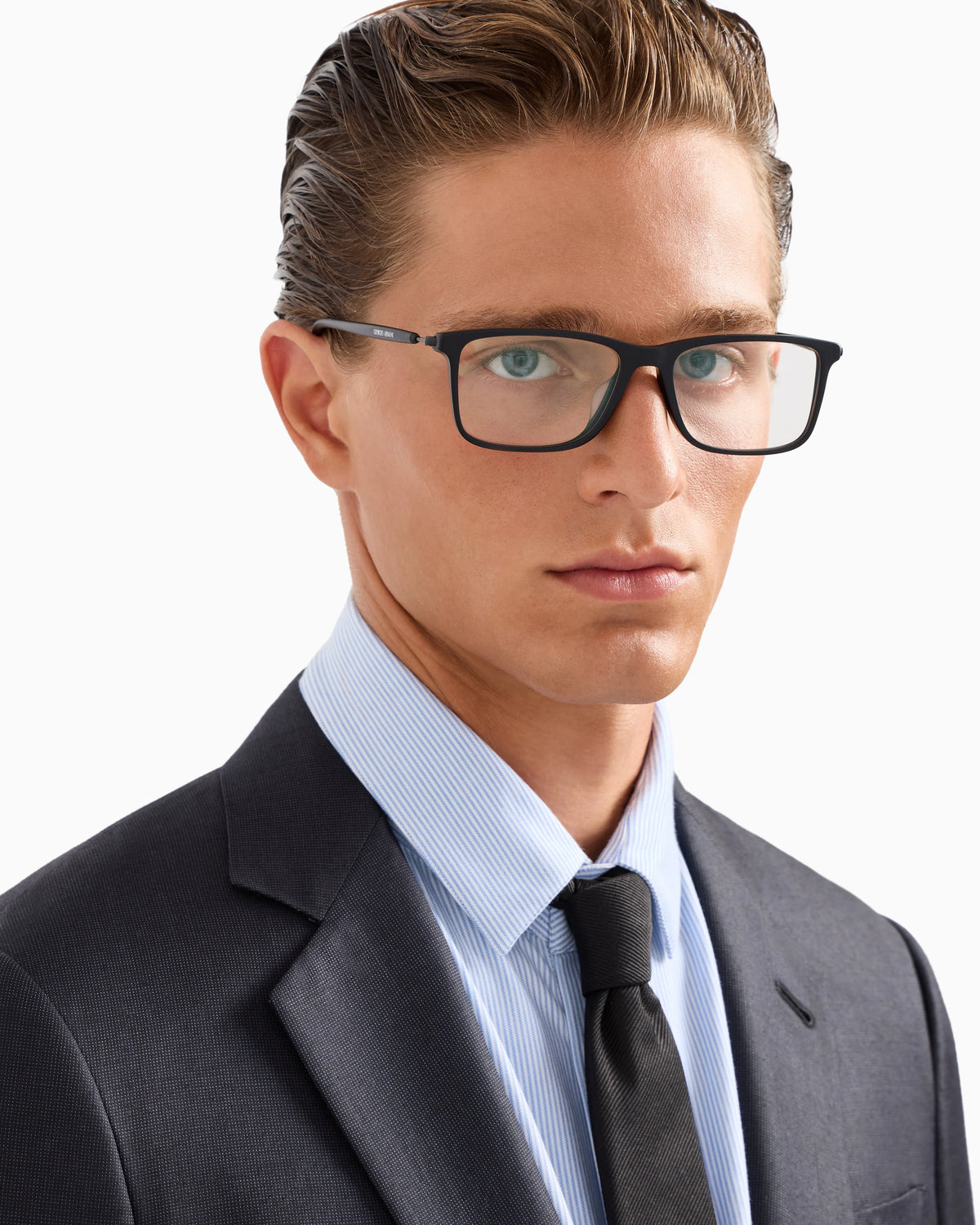 Men’s rectangular glasses