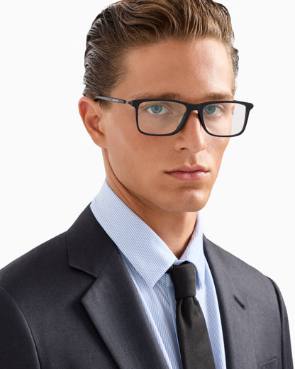 Men’s rectangular glasses