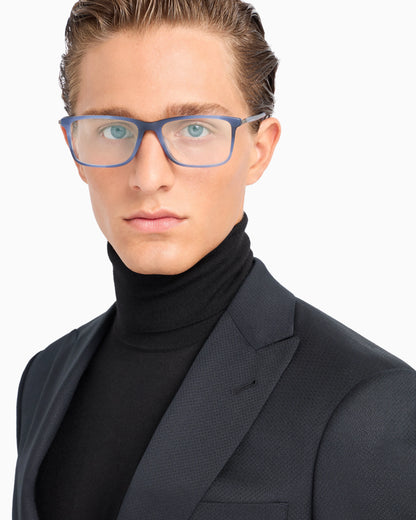 Men’s rectangular glasses