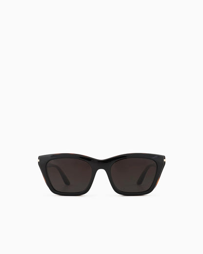 Women’s cat-eye sunglasses with clip-on lenses