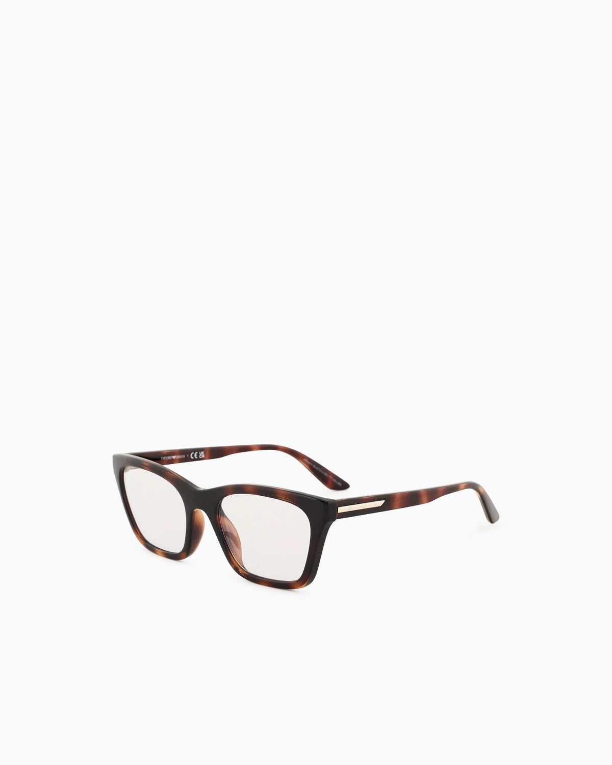 Women’s cat-eye sunglasses with clip-on lenses