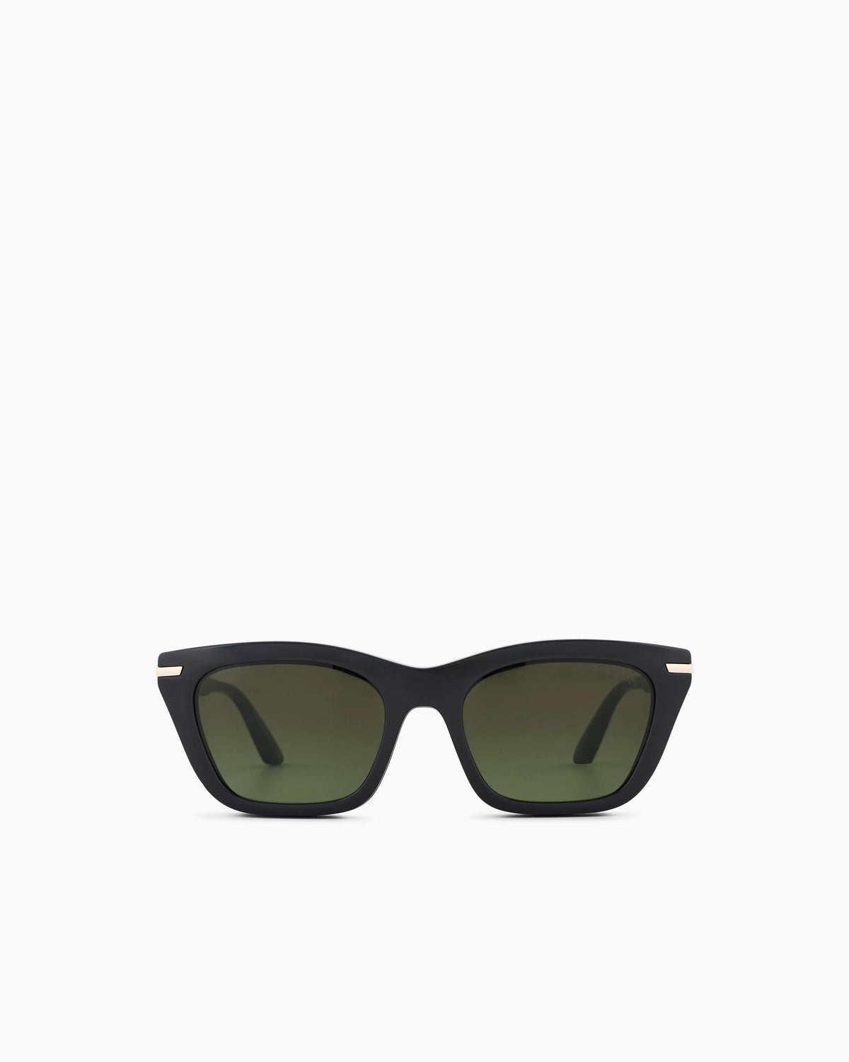 Women’s cat-eye sunglasses with clip-on lenses