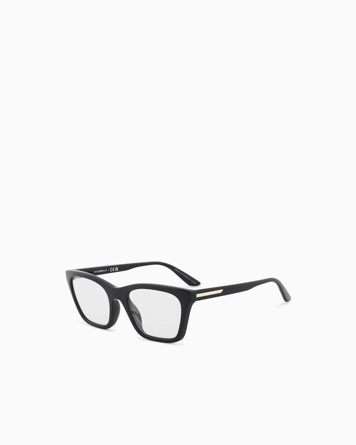 Women’s cat-eye sunglasses with clip-on lenses