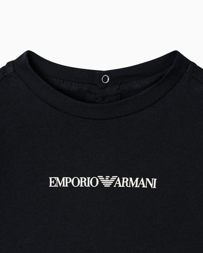 Jersey T-shirt with logo