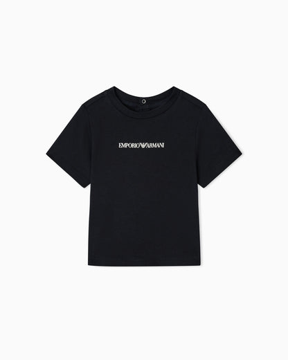 Jersey T-shirt with logo