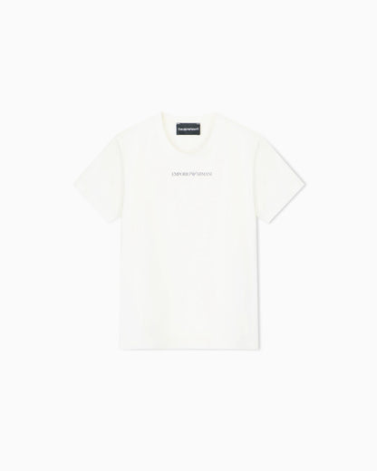Jersey T-shirt with logo