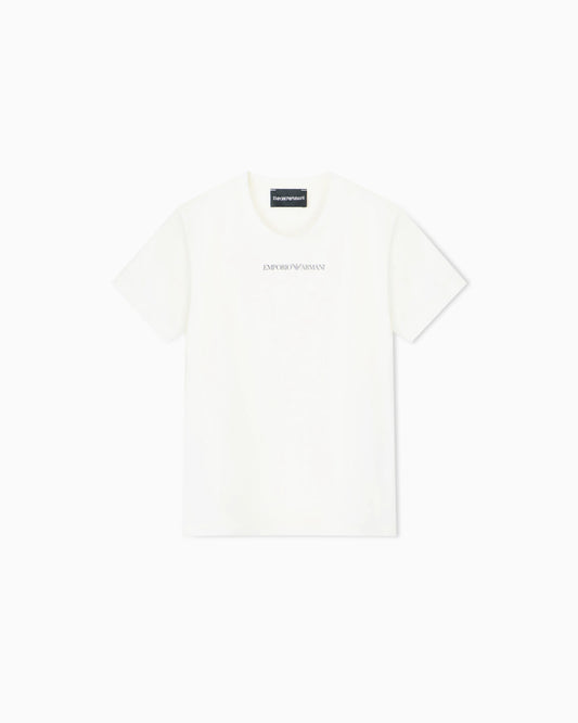 Jersey T-shirt with logo