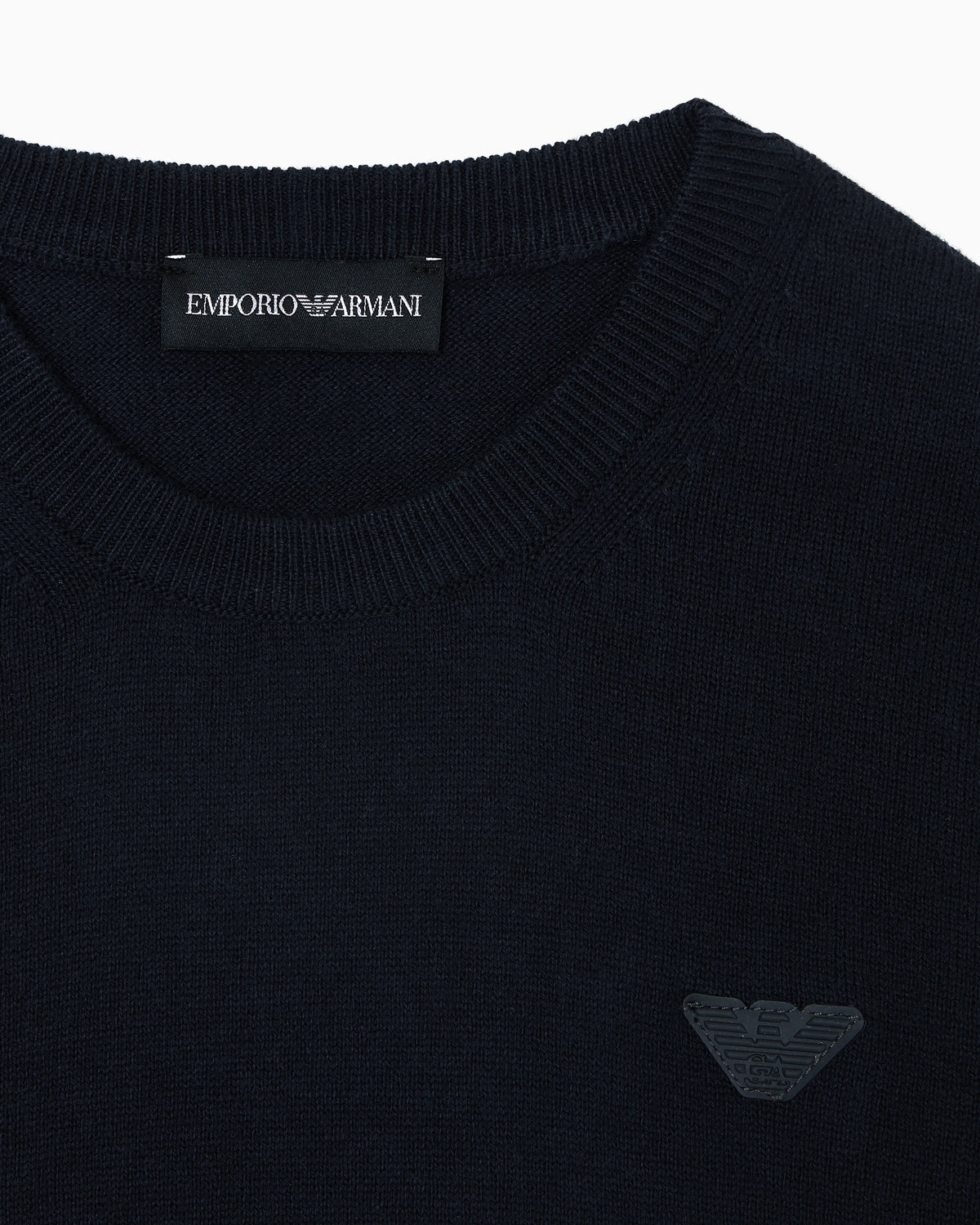 organic cotton-blend jumper