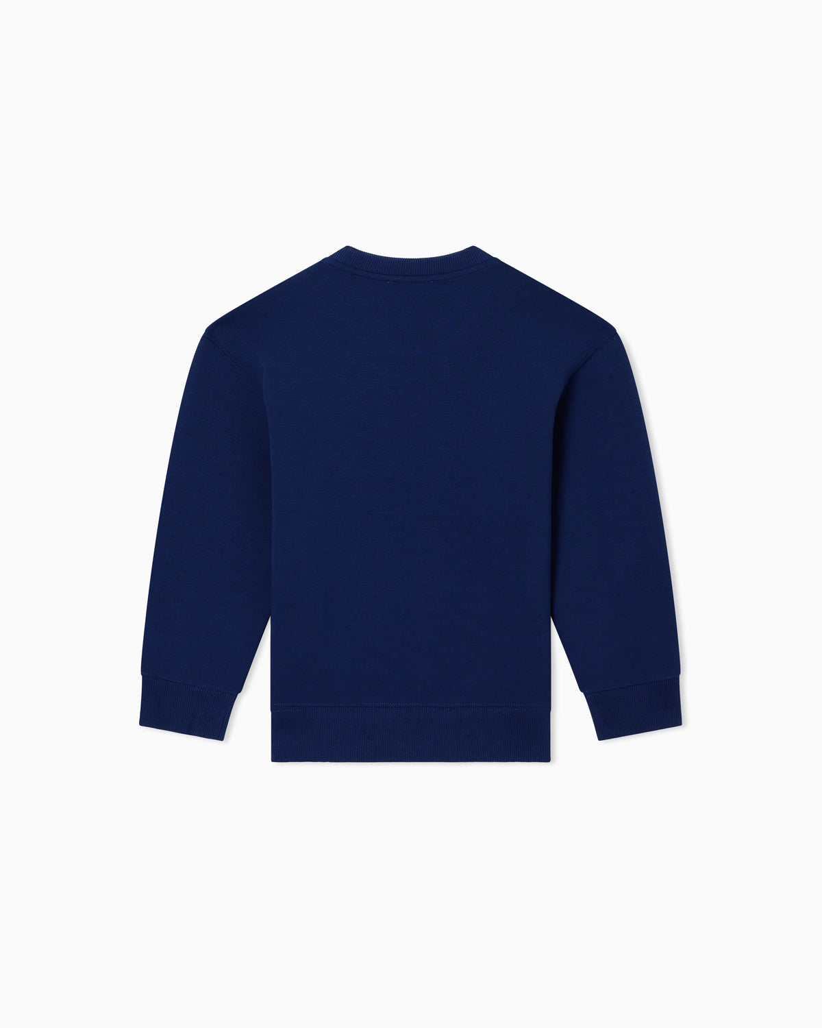 Double-jersey sweatshirt with eagle patch