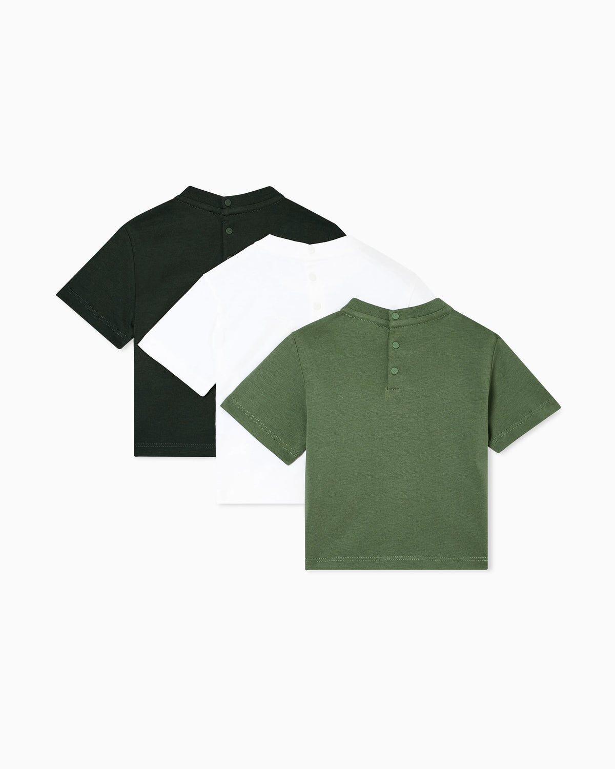 Three-pack of jersey T-shirts with logo print