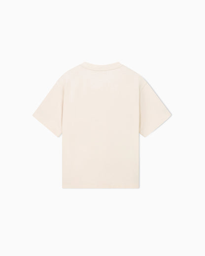 Heavy single jersey cotton T-shirt with graphic print