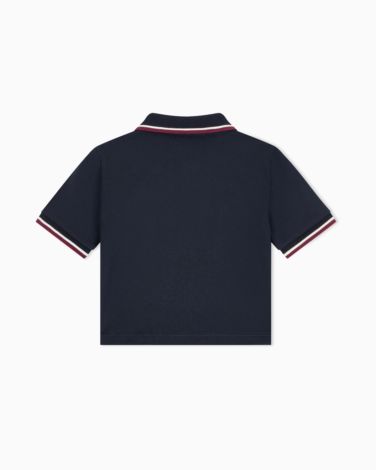 Polo shirt in heavy single cotton jersey with regular fit