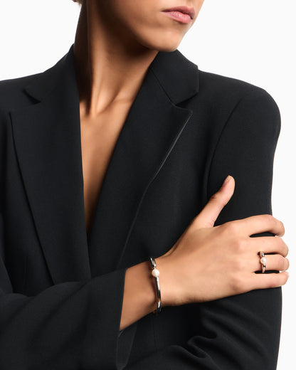 Silver-Tone Brass Center Focal Ring