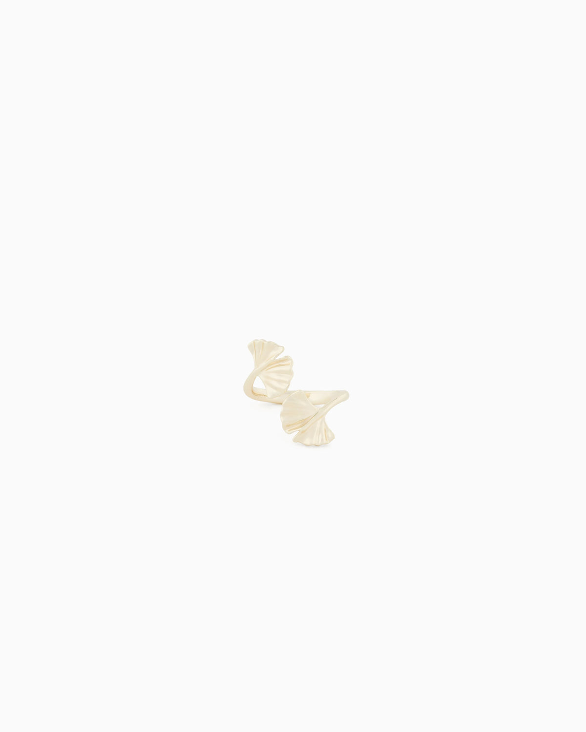 Gold-Tone Brass Cocktail Ring