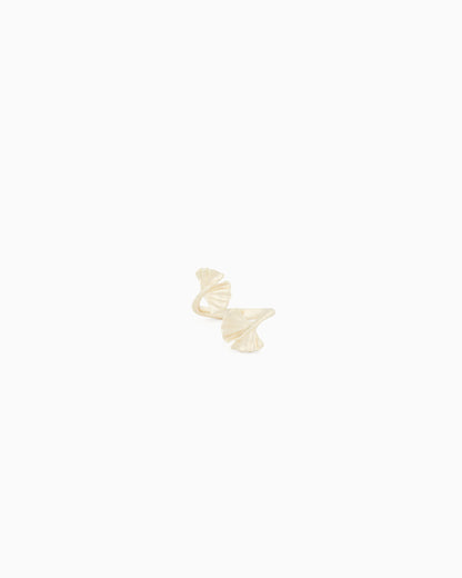 Gold-Tone Brass Cocktail Ring