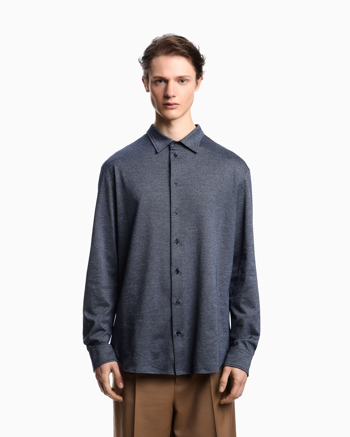 Icon jaspé jersey shirt