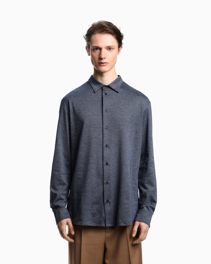 Icon jaspé jersey shirt
