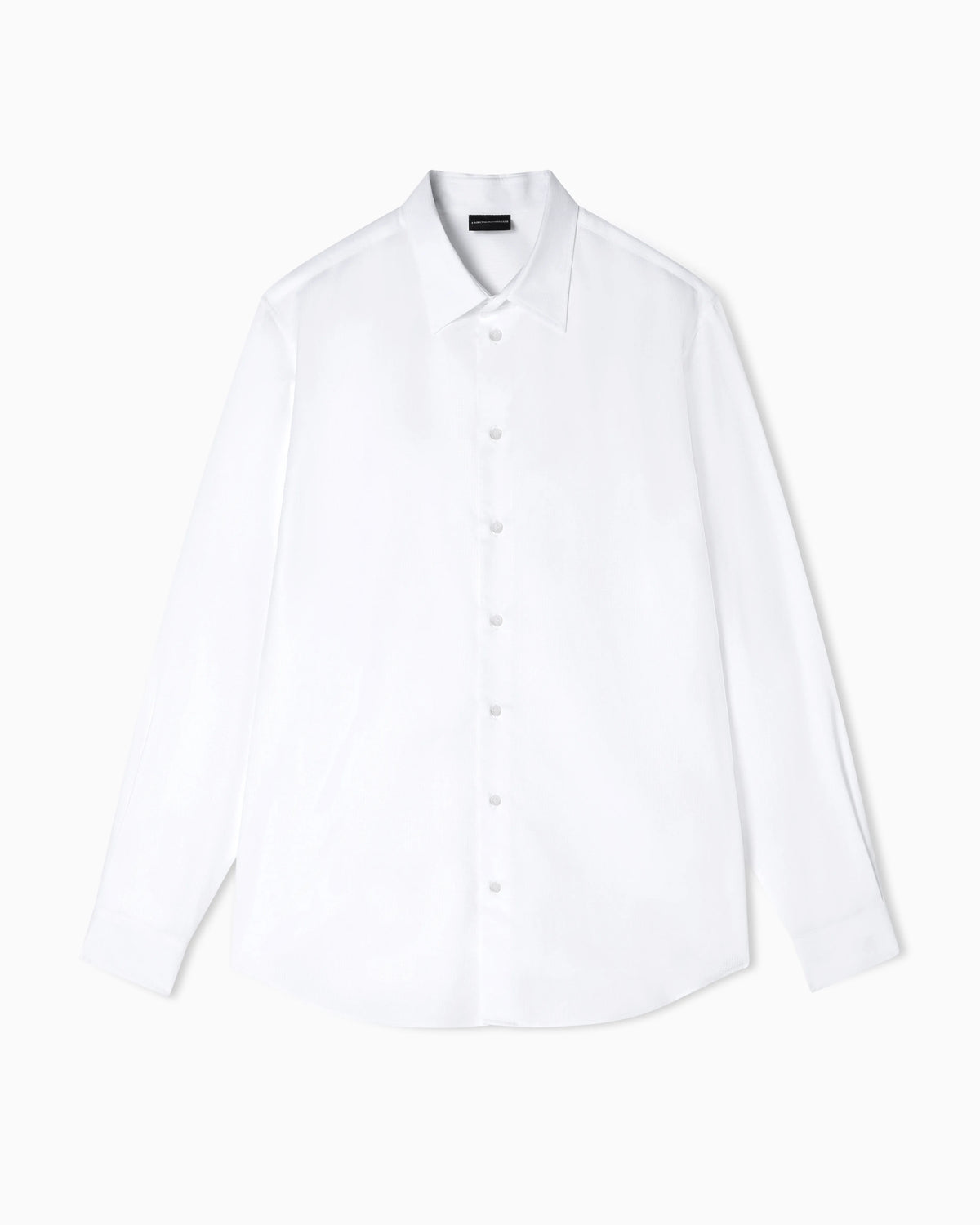Micro-textured fabric shirt