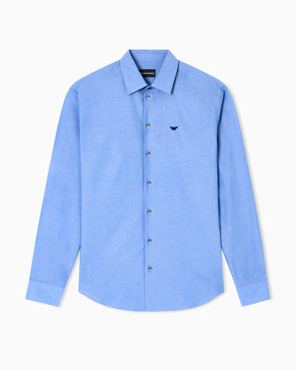 Cotton chambray shirt