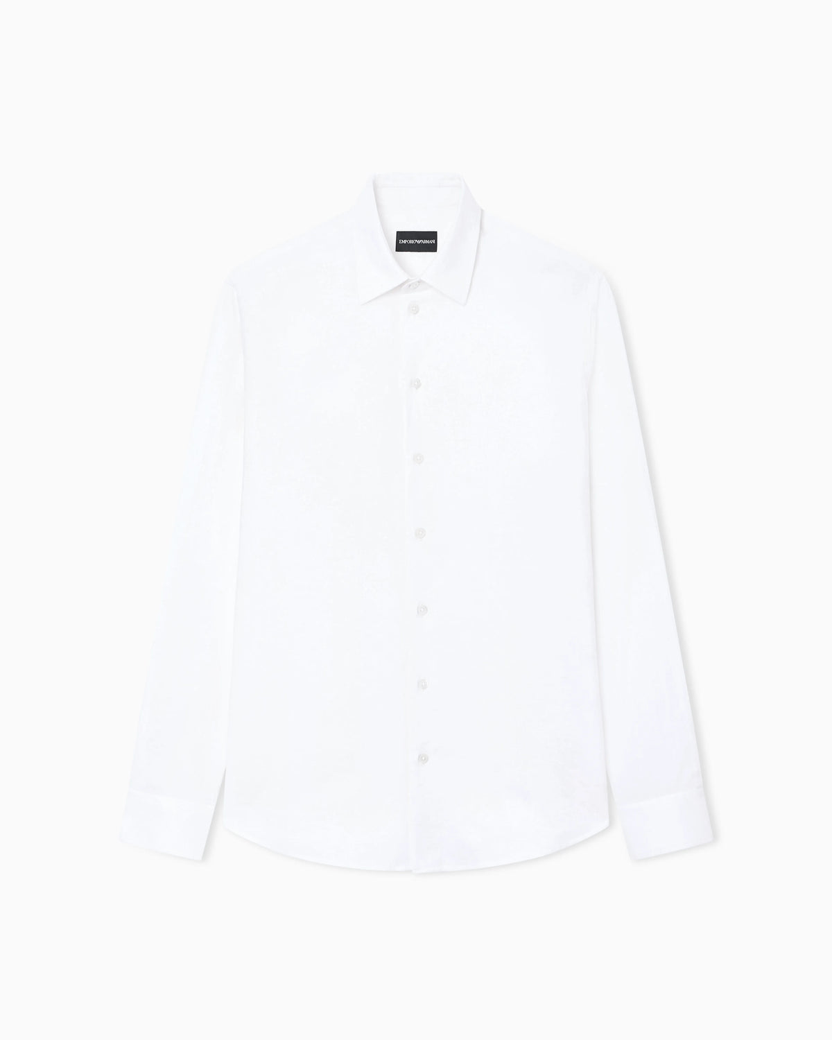 Textured linen blend shirt