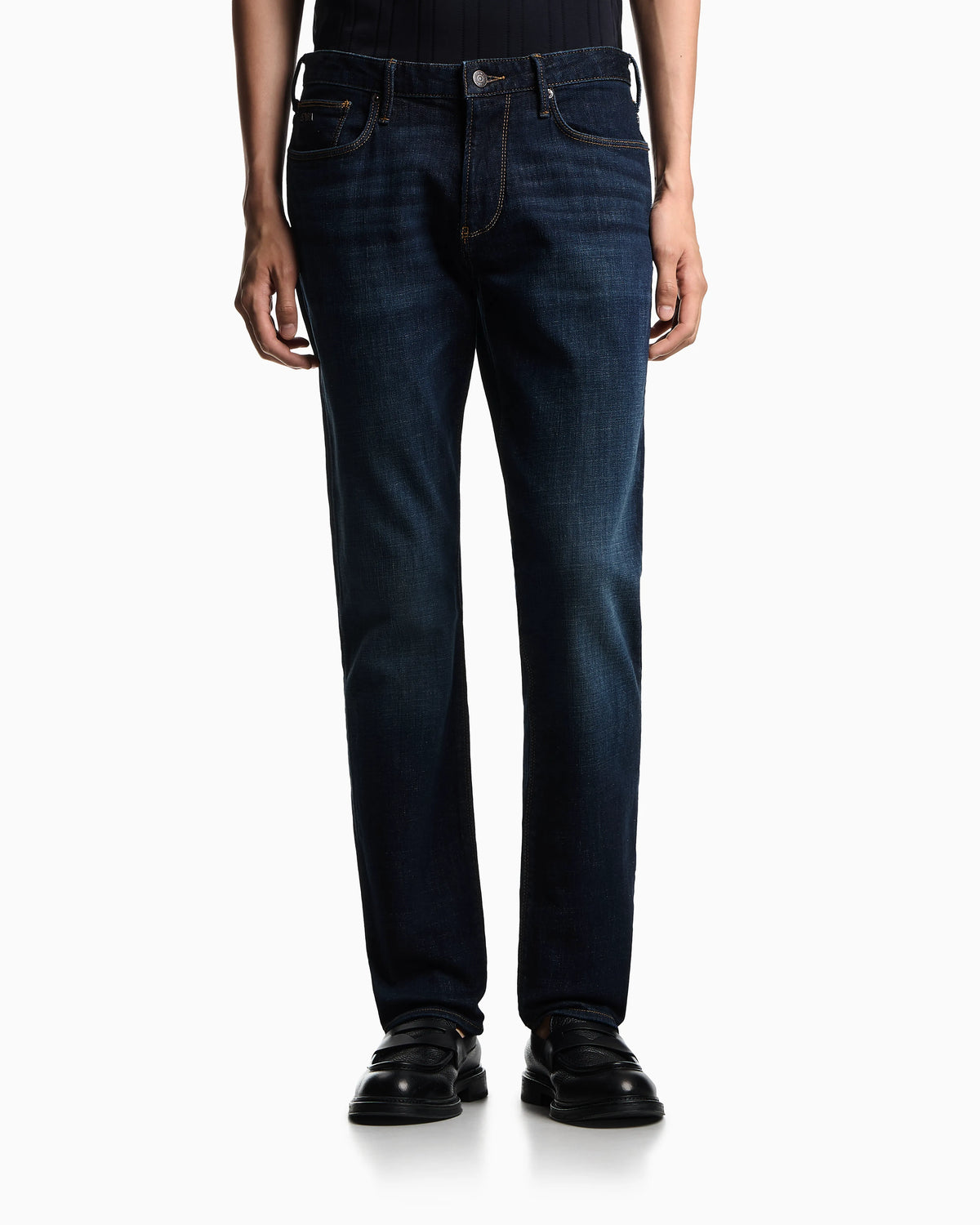 J06 slim-fit, washed denim jeans