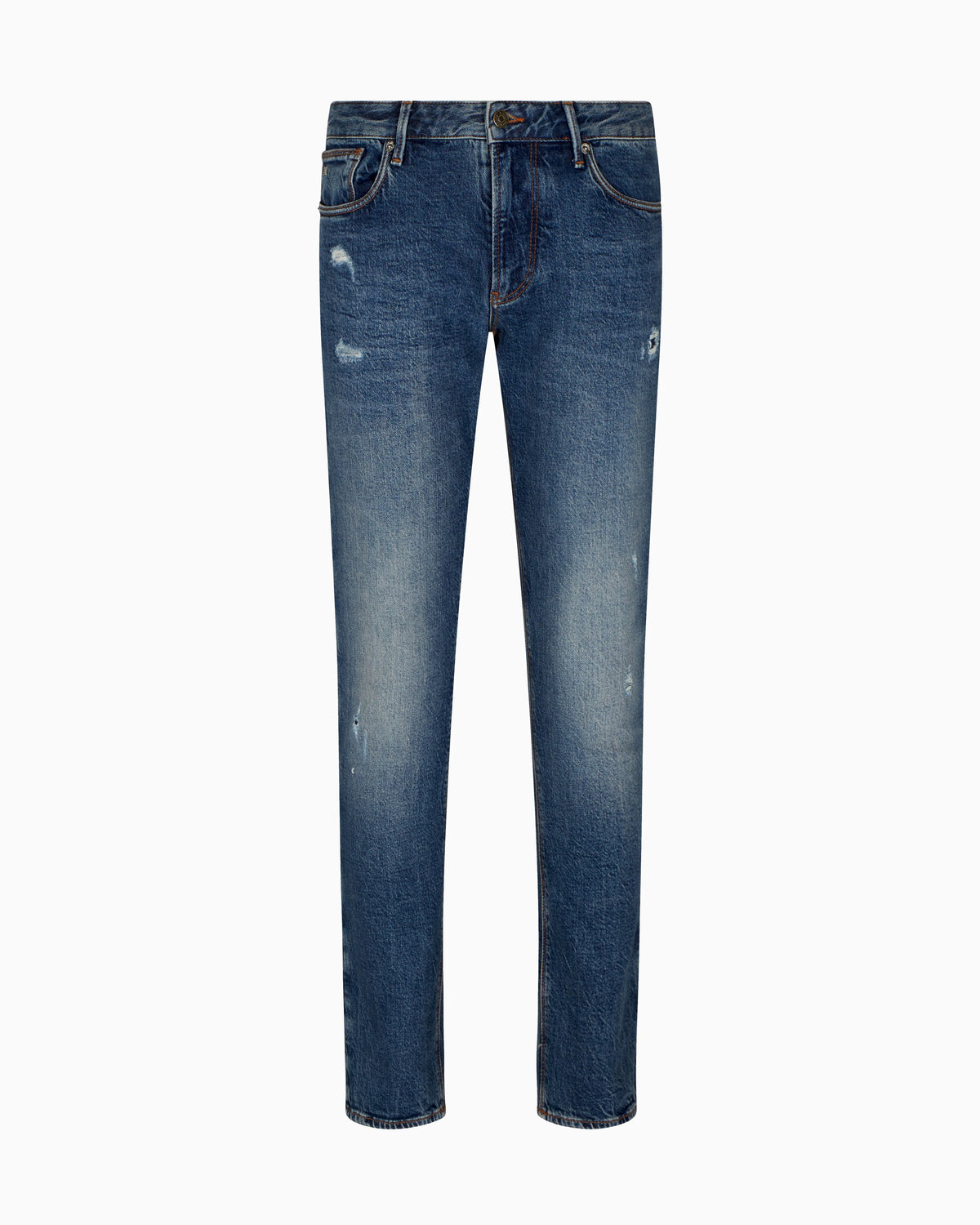 J06 slim-fit, ripped denim jeans