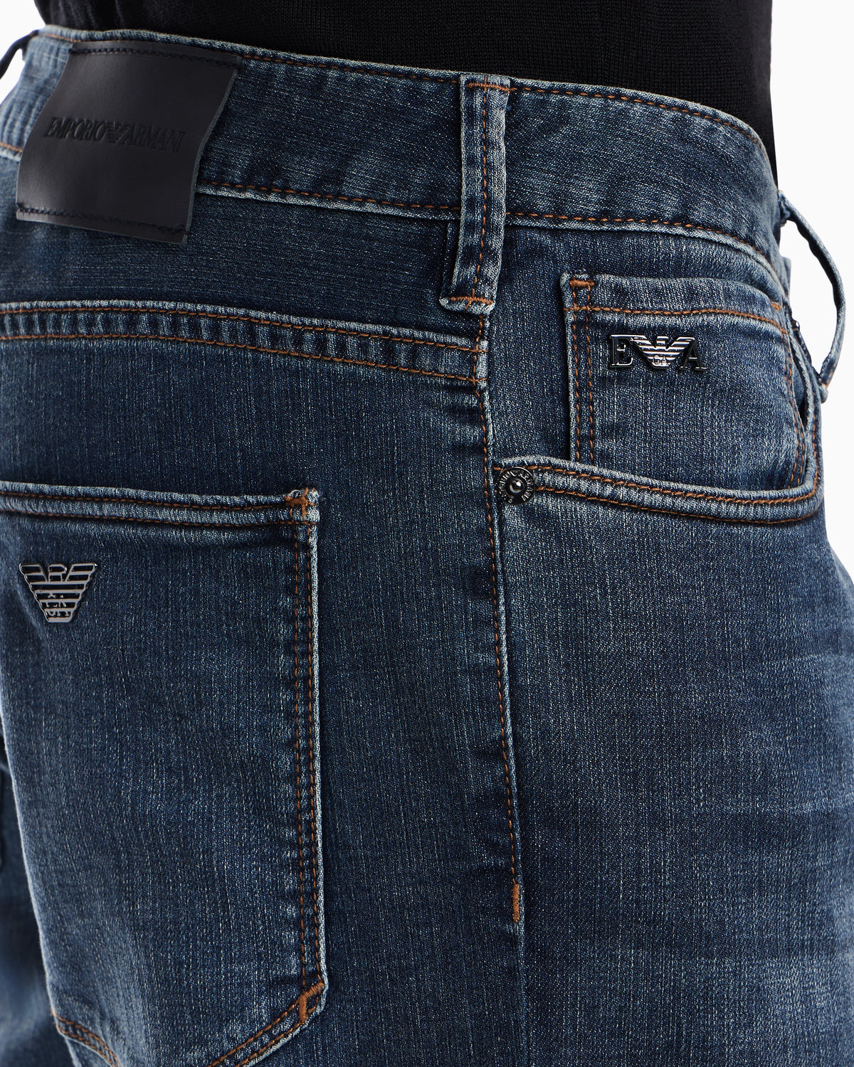 J06 slim-fit washed stretch denim jeans