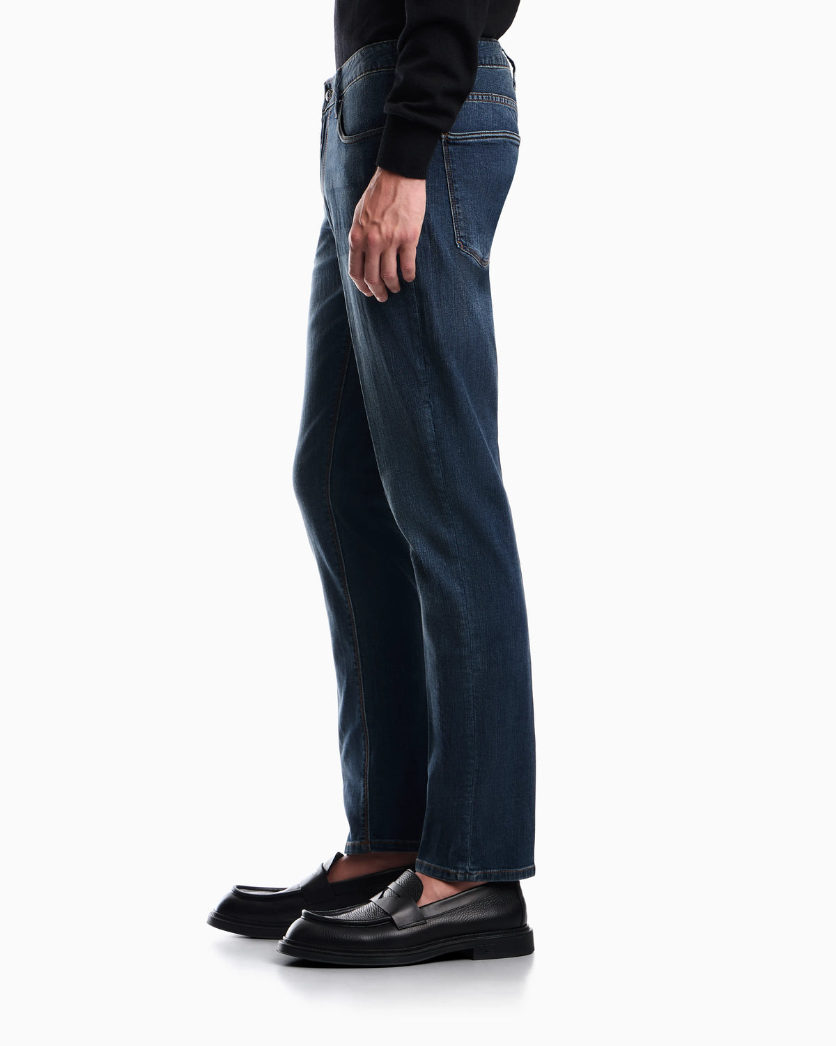 J06 slim-fit washed stretch denim jeans