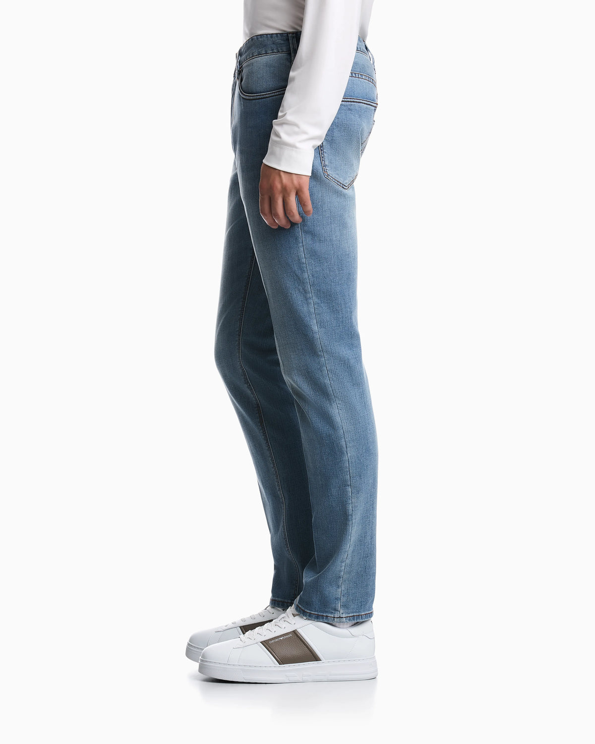 J06 slim-fit washed stretch denim jeans