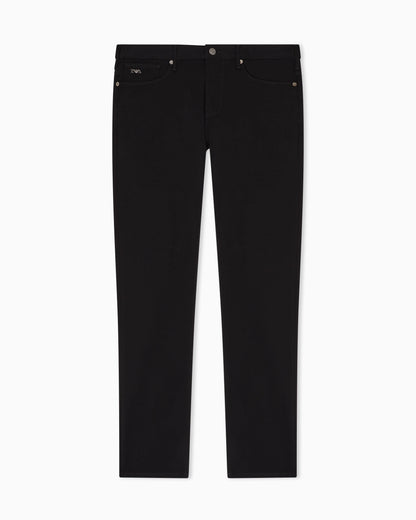 J06 stretch-fabric slim-fit trousers