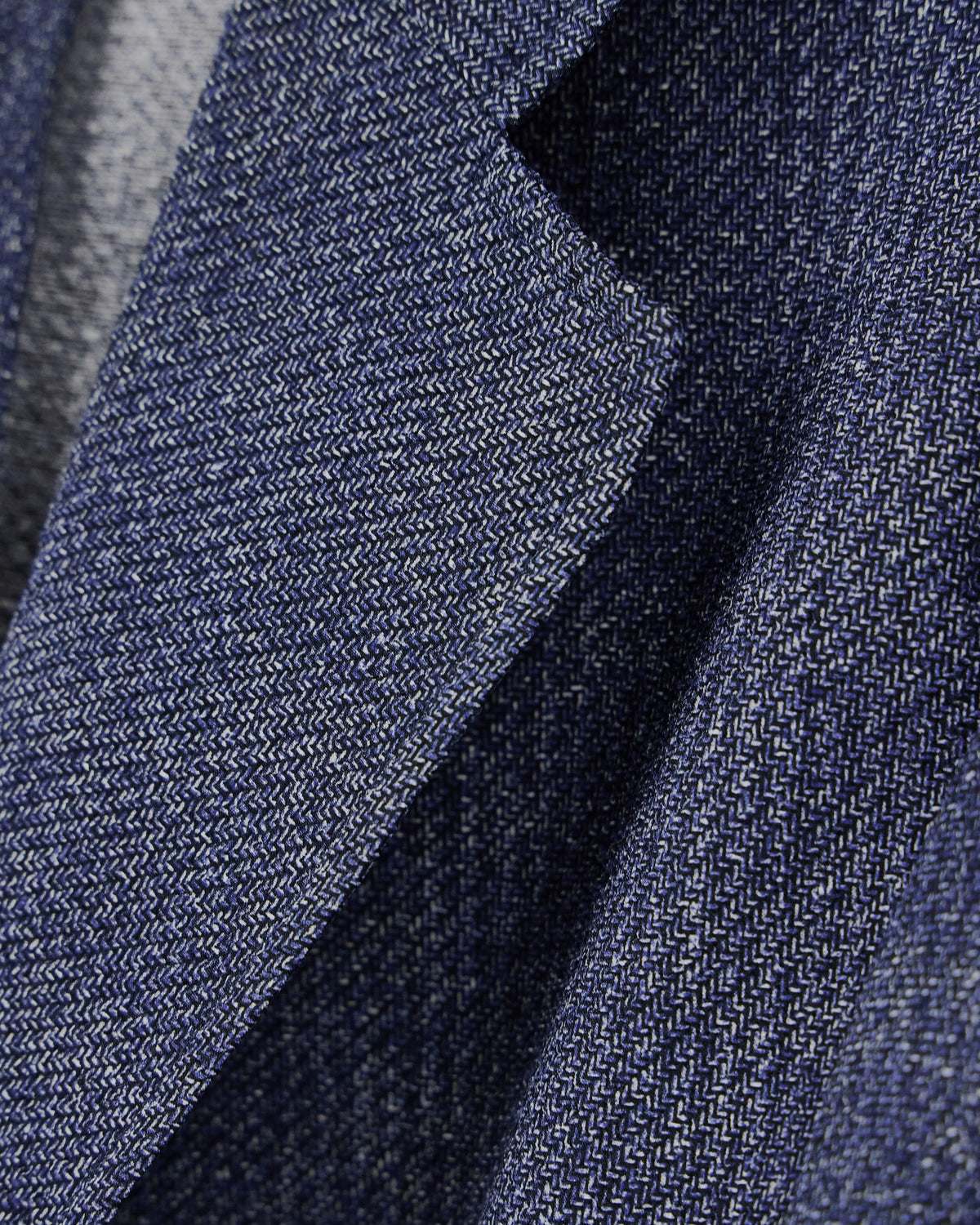 Unlined blazer in printed seersucker