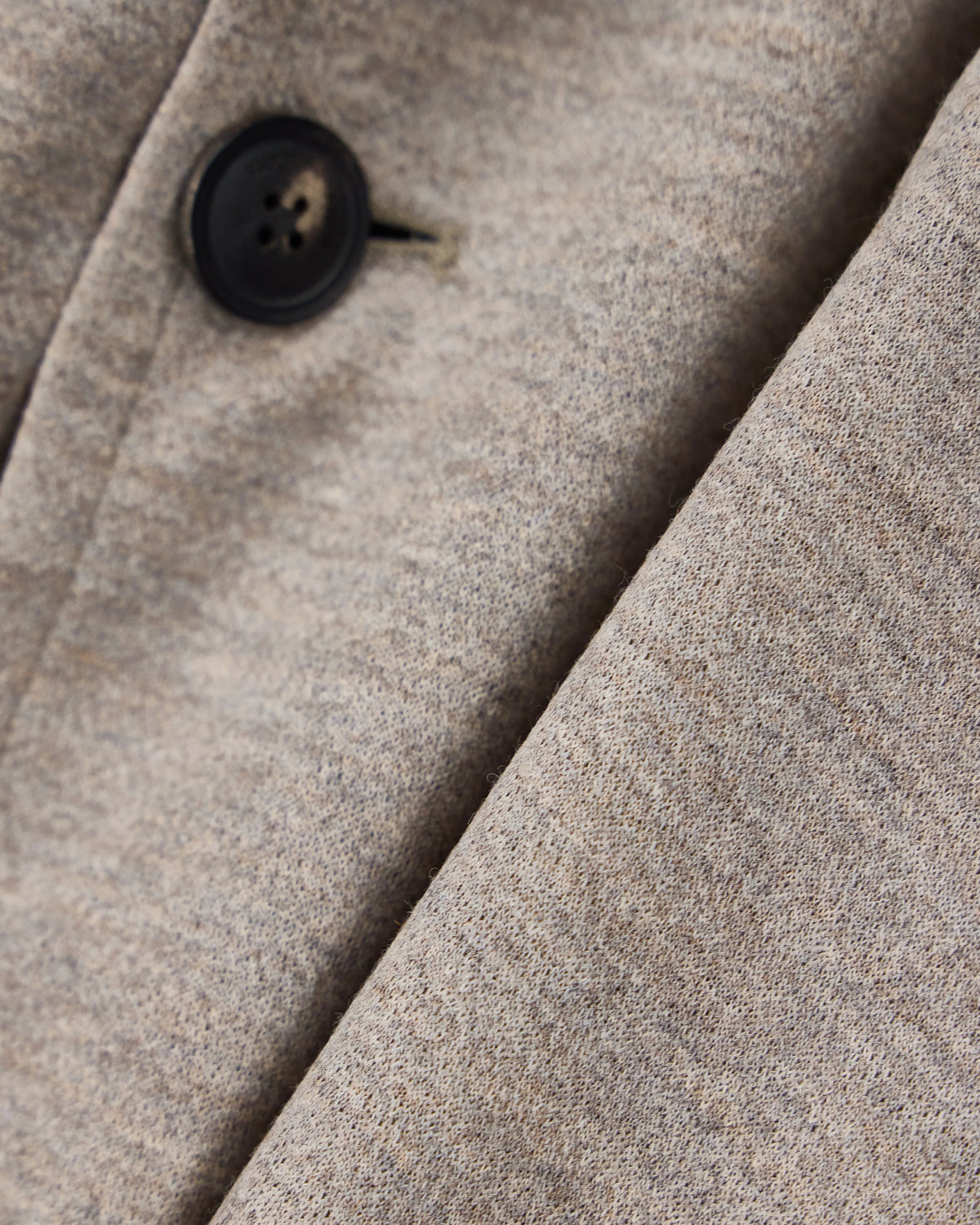 Unlined blazer in textured virgin wool jersey with pockets