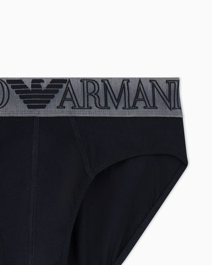 Megalogo organic-jersey briefs