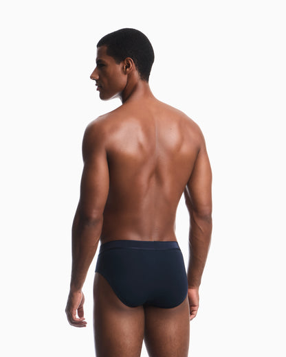 Briefs in modal jersey with an elasticated logo waistband