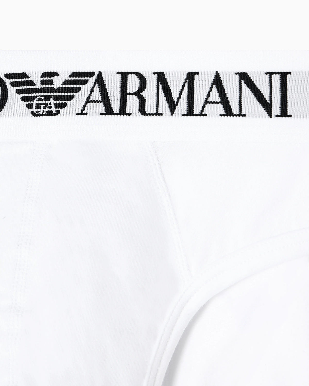 Stretch jersey briefs with logo waistband Essential