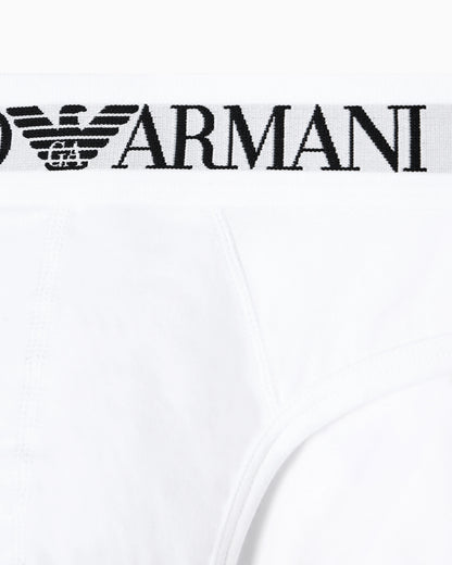 Stretch jersey briefs with logo waistband Essential