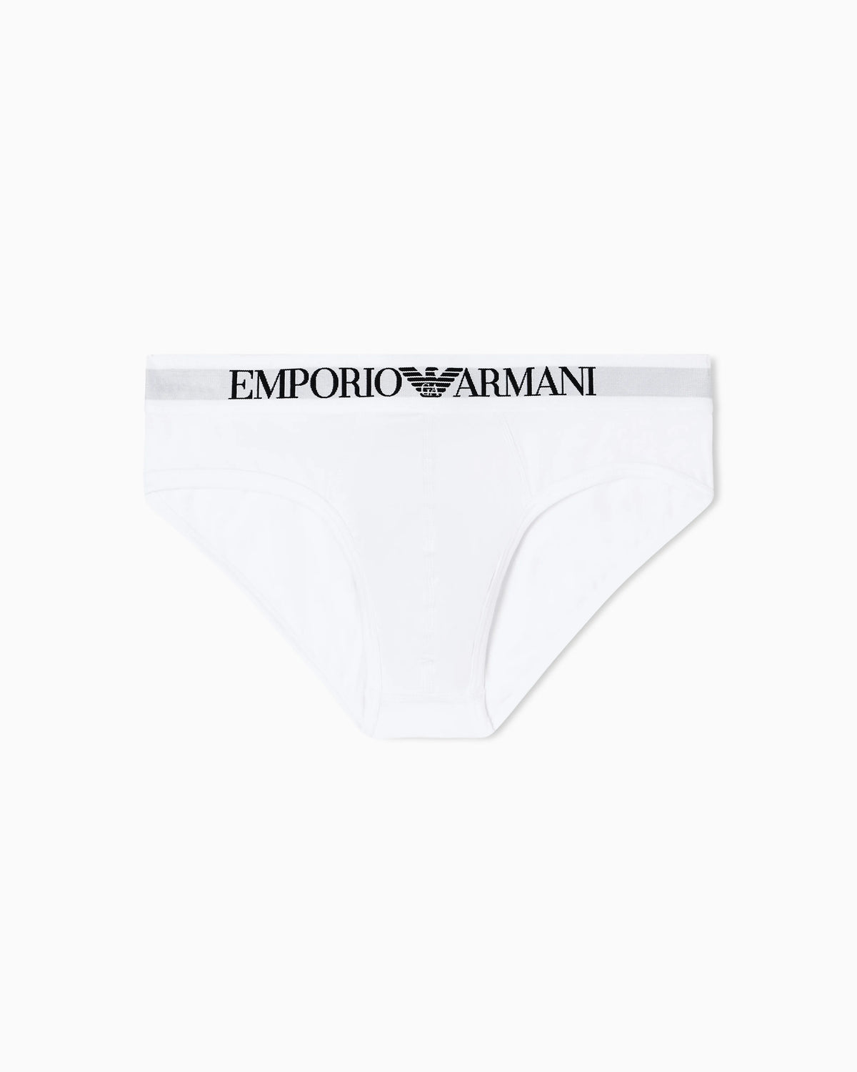 Stretch jersey briefs with logo waistband Essential