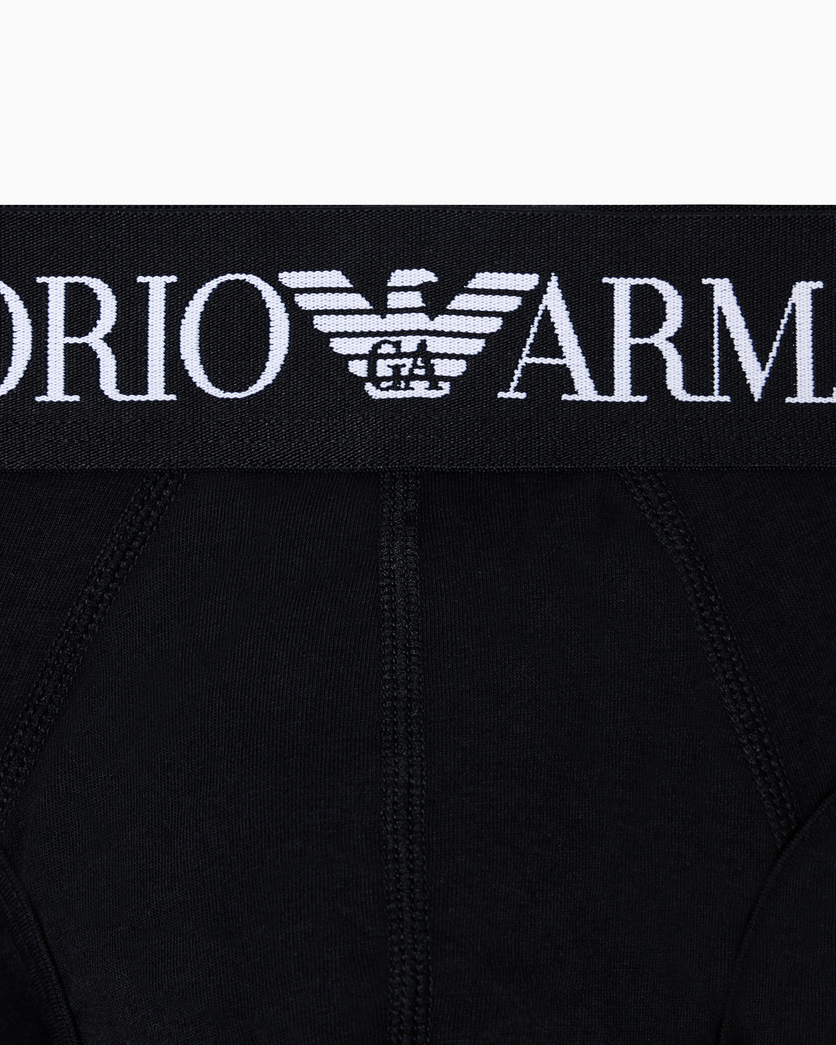Stretch jersey briefs with logo waistband Essential