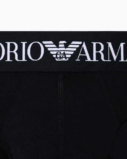 Stretch jersey briefs with logo waistband Essential