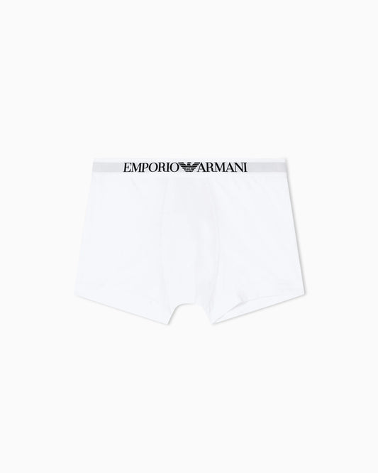 Stretch boxer in cotton jersey with elastic waist Essential