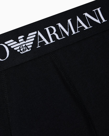 Stretch boxer in cotton jersey with elastic waist Essential