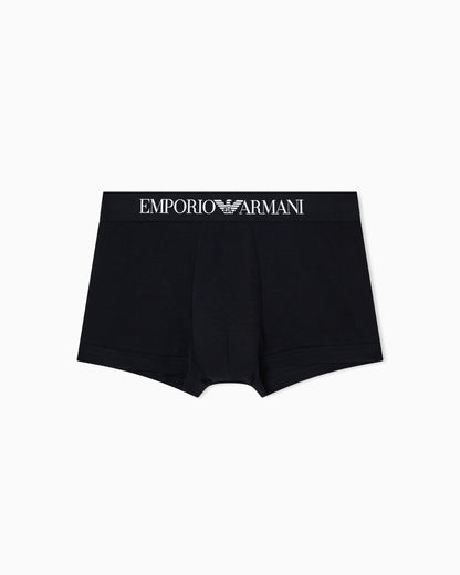 Stretch boxer in cotton jersey with elastic waist Essential