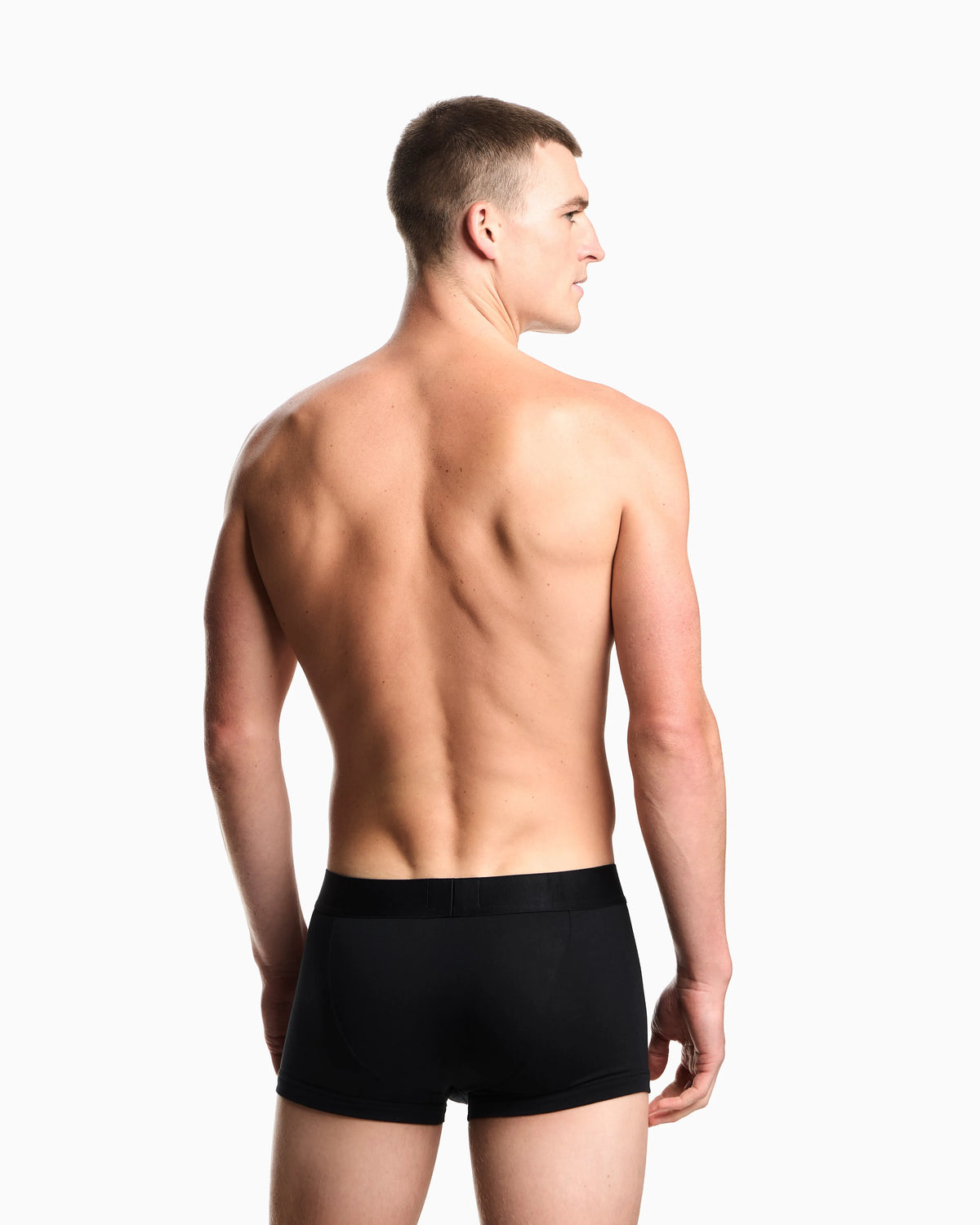 Stretch boxer in cotton jersey with elastic waist Essential