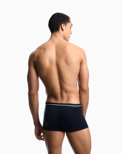 Trunks in cotton jersey with an elasticated waistband