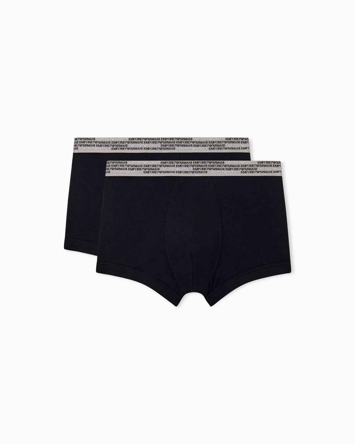 2-pack cotton jersey boxer briefs with elastic waistband