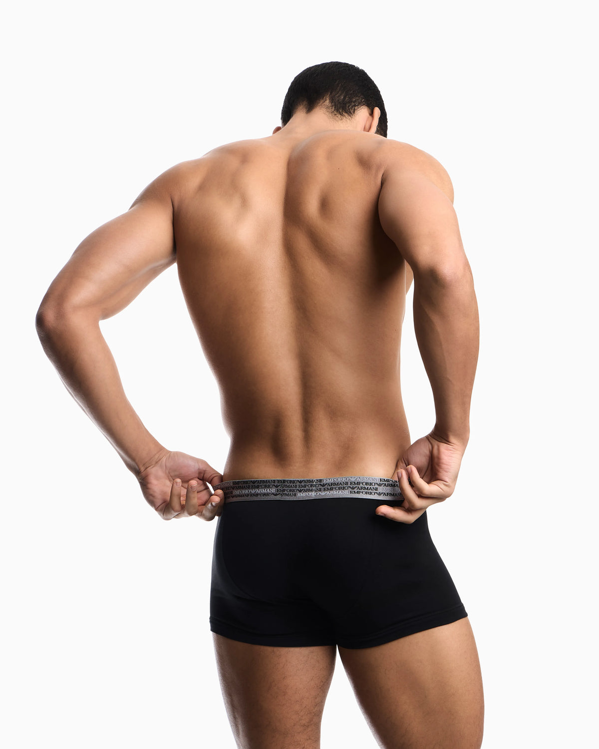 2-pack cotton jersey boxer briefs with elastic waistband