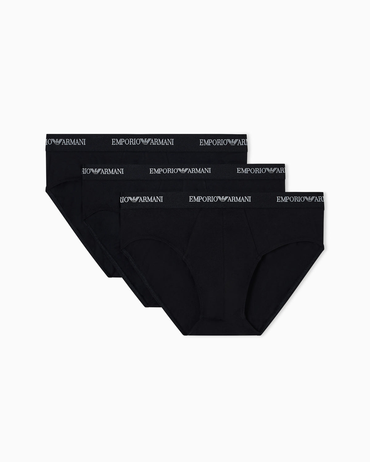 Three pack briefs in stretch cotton jersey Essential