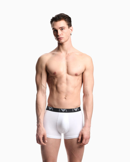 Three-pack of stretch jersey boxer briefs with EA logoband