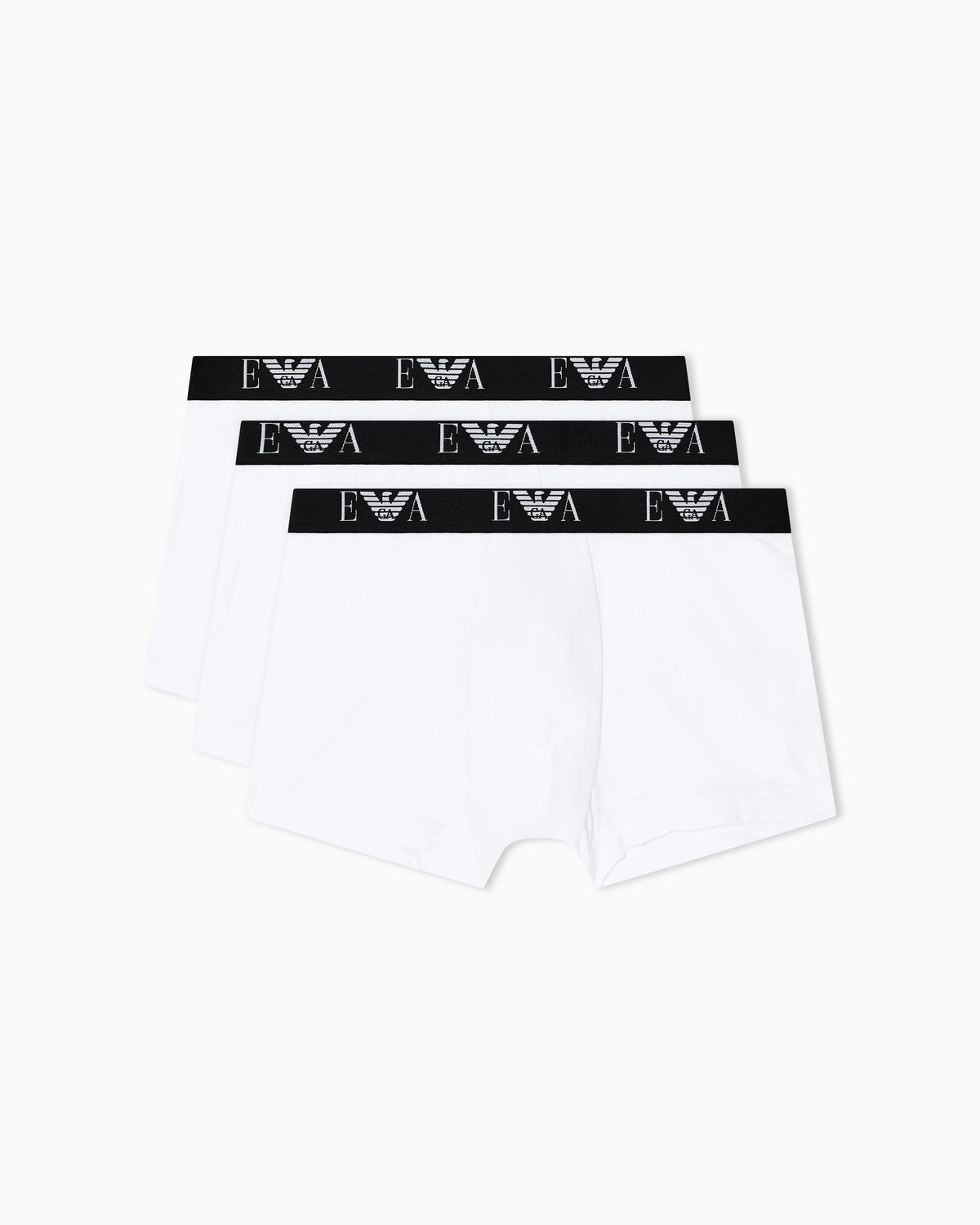 Three-pack of stretch jersey boxer briefs with EA logoband