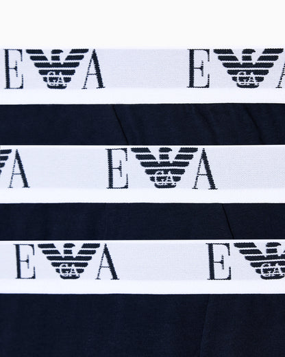 Three-pack of stretch jersey boxer briefs with EA logoband